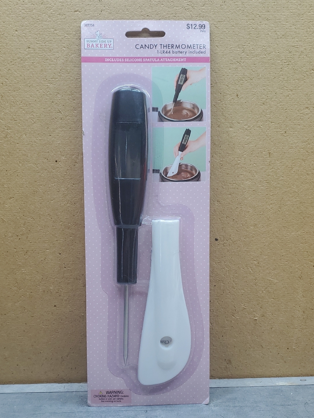 Sunny Side Up Bakery Digital Candy Thermometer with Silicone Spatula Cover  NIP